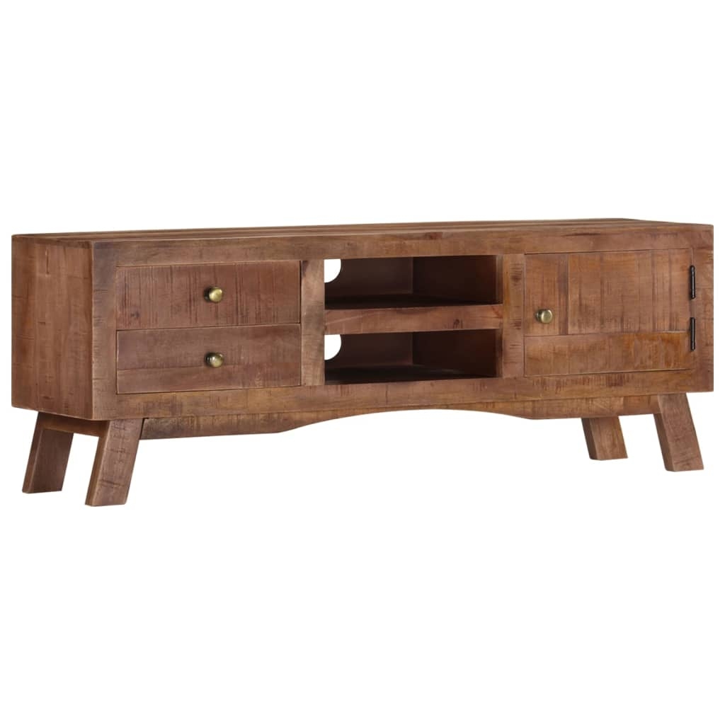 Helloshop26 - Multimedia-TV-Ständer TV-Regal Sideboard TV-Schrank Esszimmer Wohnzimmer Schlafzimmer 110 x 30 x 40 cm naturbraunes 02_0025717 Image