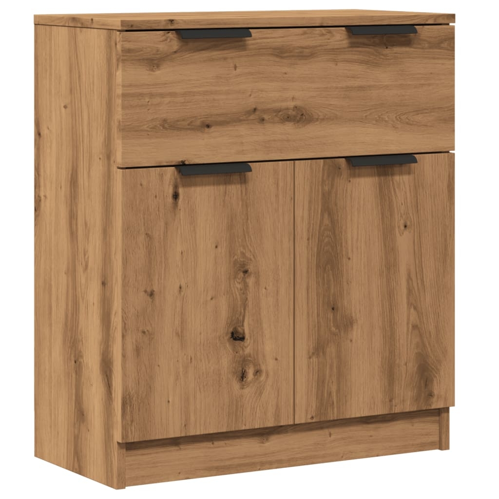 Helloshop26 - Buffet Sideboard Kommode Kleiderschrank Aufbewahrungsmöbel Organizer Küche Wohnzimmer Lounge handgefertigt 60 x 30 x 02_0030814 Image