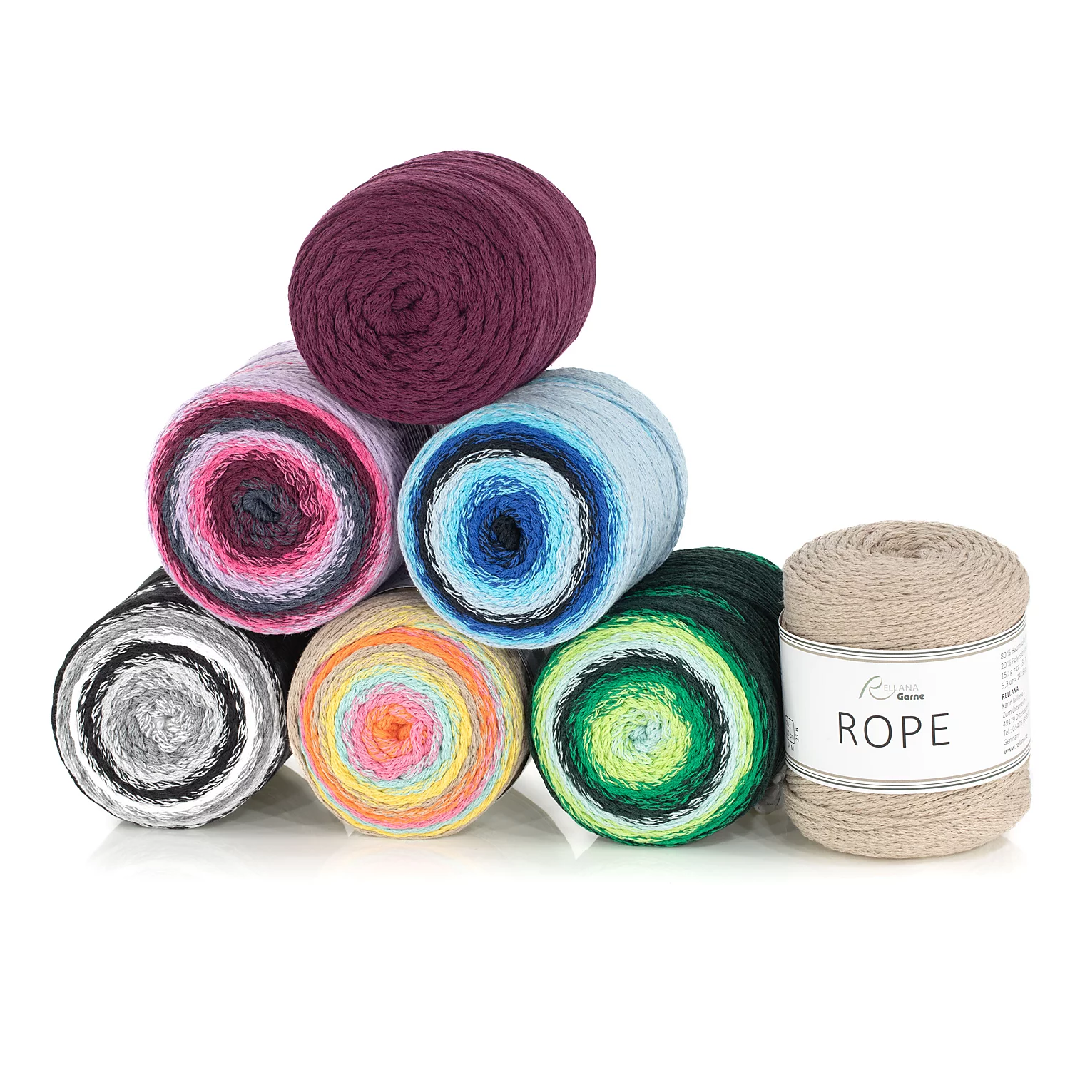 Rellana Wolle Rope & Rope Color Image