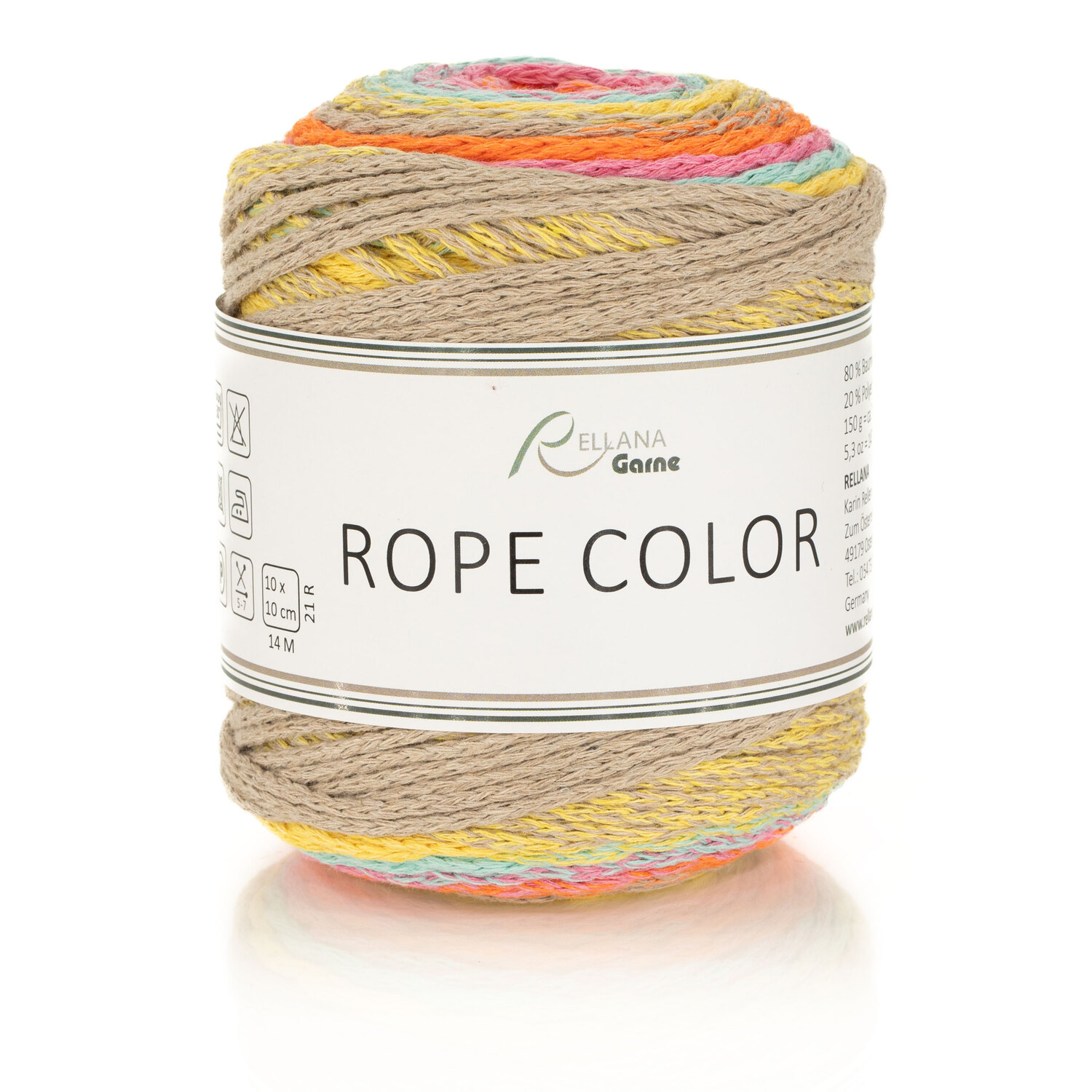 Rellana Wolle Rope & Rope Color