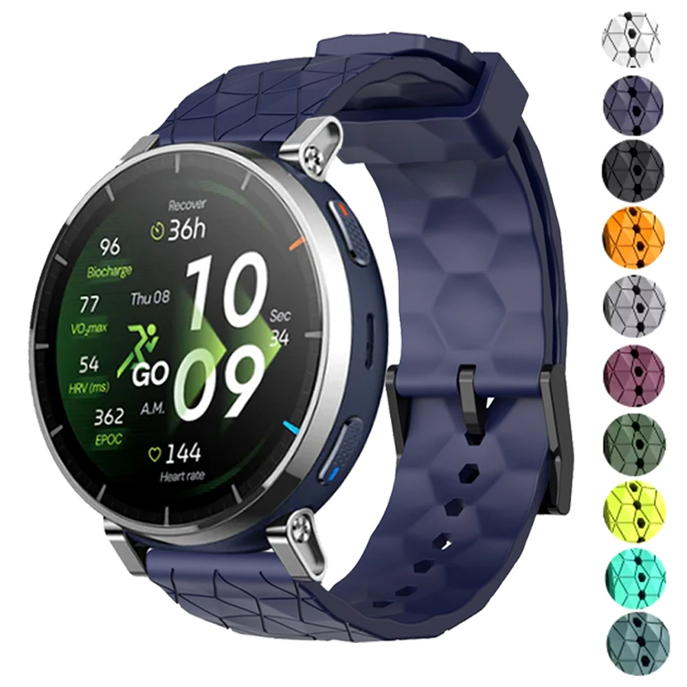 20mm 22mm Silikonarmband für AMAZFIT BALANCE 2 Active 2/Max BIP6 5 Armbandersatz für Huami Amazfit Active3 45mm Uhrenarmband Image