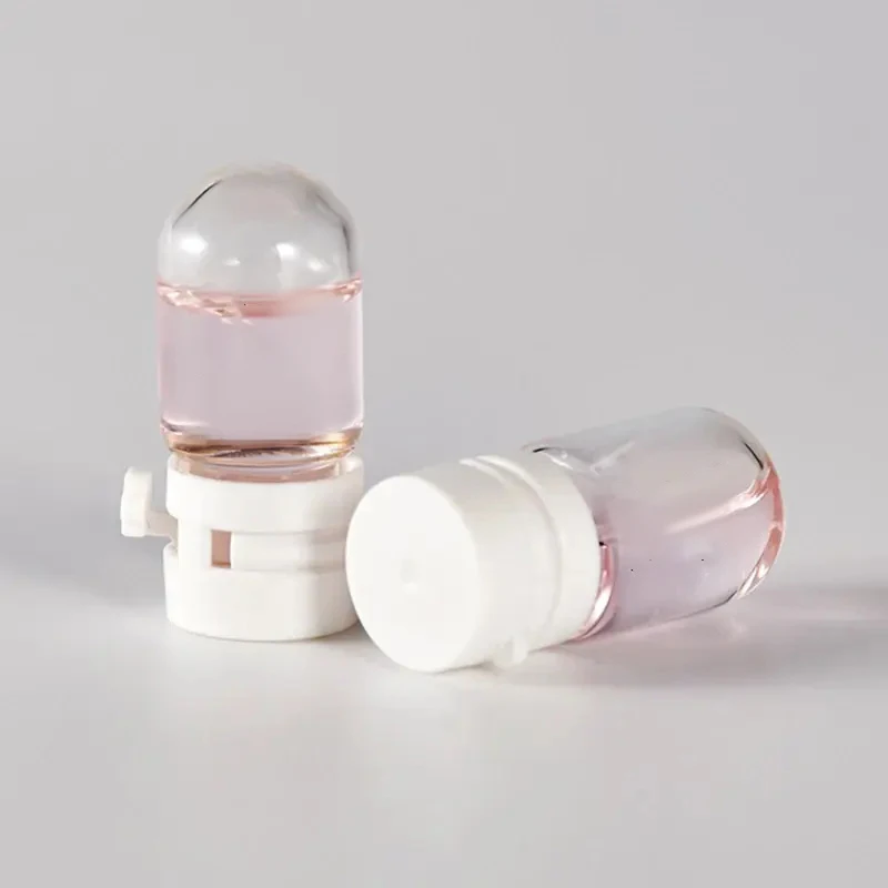Neue 10 Stück Make-up-Entferner Mini-Glasflaschen 1,5ml Reise-Probenfläschchen für Ätherische Öle Flüssige Hautpflege Kosmetik Leere Flaschen Image