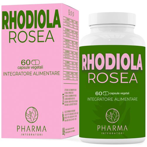PHARMA INTEGRATORI Rhodiola Rosea integratore naturale per energia, vi