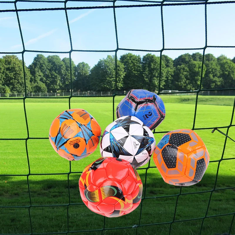 1PC Palloni da calcio Taglia 2 Pallone PU + PVC Palloni da allenamento per calcio Futbol Voetbal Sport all'aria aperta Gioco di allenamento Pratica Gioca a pallone 15 cm
