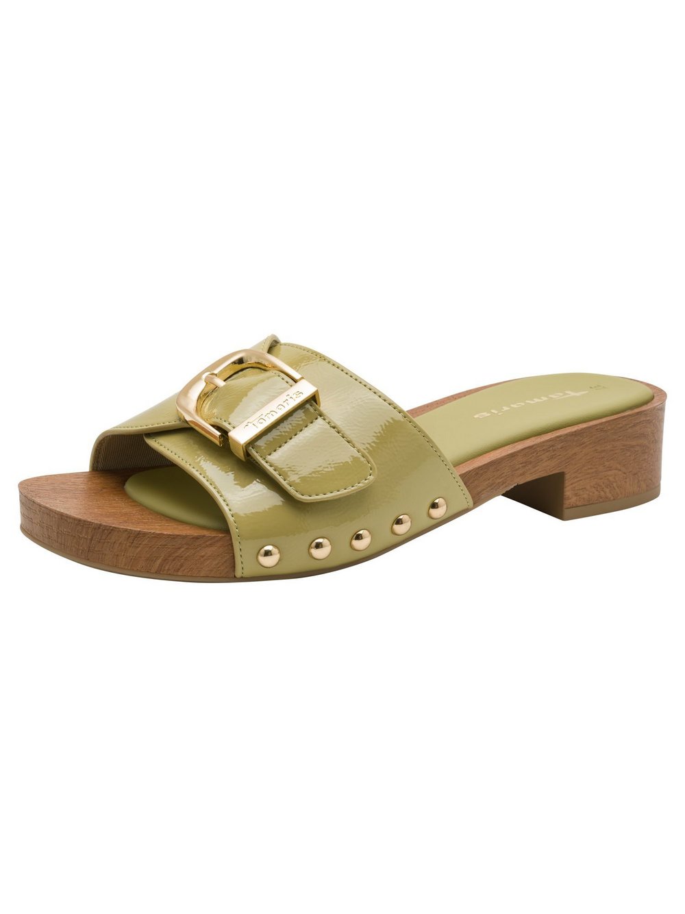 Tamaris Pantolette Damen grün, 36 Image