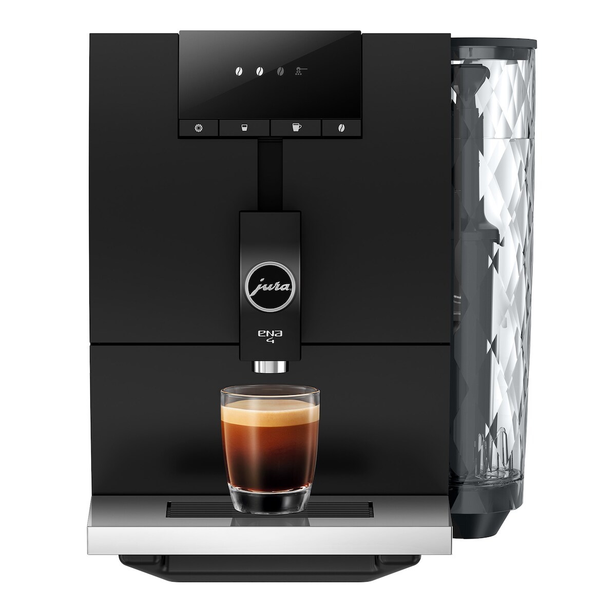 JURA - ENA 4 Full Metropolitan Black - Kompakte automatische Kaffeemaschine für Espresso und Kaffee Image
