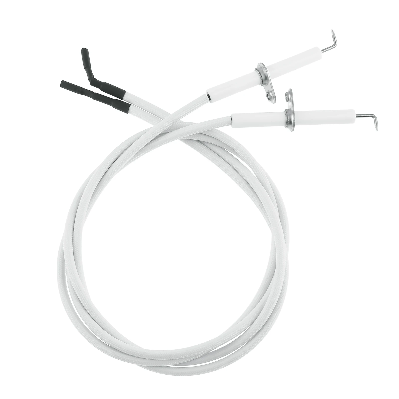 2 Pcs 700mm Zündung Zündkerze Draht Keramik Zünder Elektrode für Gas Grill/Gas Brenner./feuer Pit/Kamin Ersatz Teile