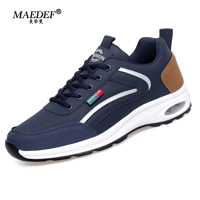 MAEDEF Herrenschuhe, lässige Schnür-Herren-Turnschuhe, Herren-Sportschuhe, rutschfeste Tennis-Turnschuhe für Herren, vulkanisierte Herren-Schuhschuhe