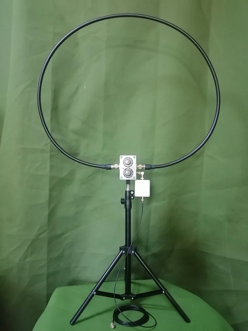 20 W QRP-Antenne, geräuscharm, 5–30 MHz, Kurzwellen-Radioantenne, verstellbare SWR-Kurzwellen-Radioantenne, Ersatz für HF-Transceiver Image