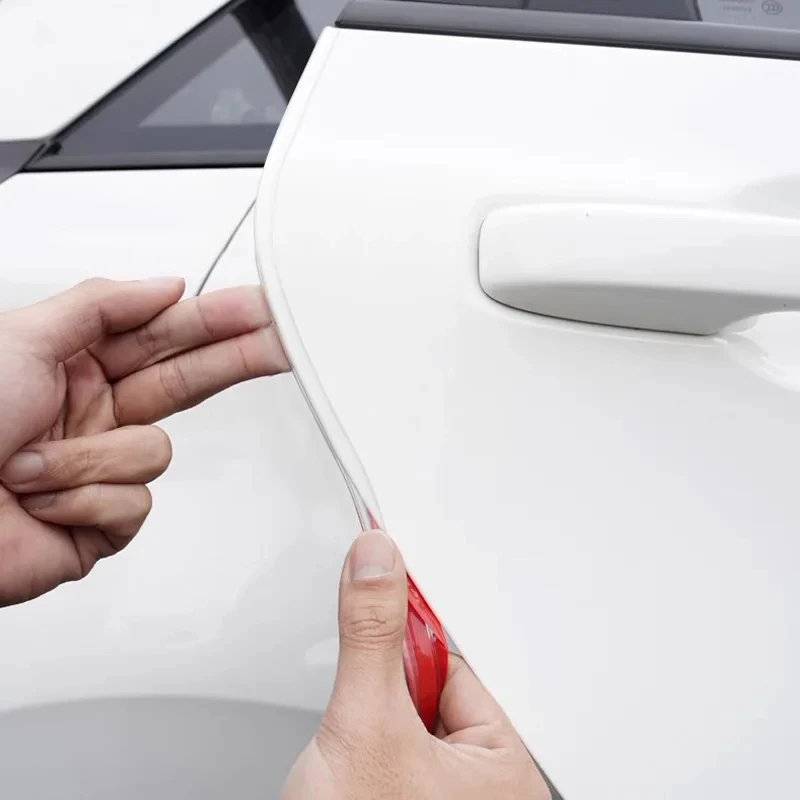 Transparente Autotür-Kantenschutz, transparenter Gummidichtungsschutz, U-förmige Kantenverkleidung, Autotür-Kantenschutz für Auto-Außenteile Image