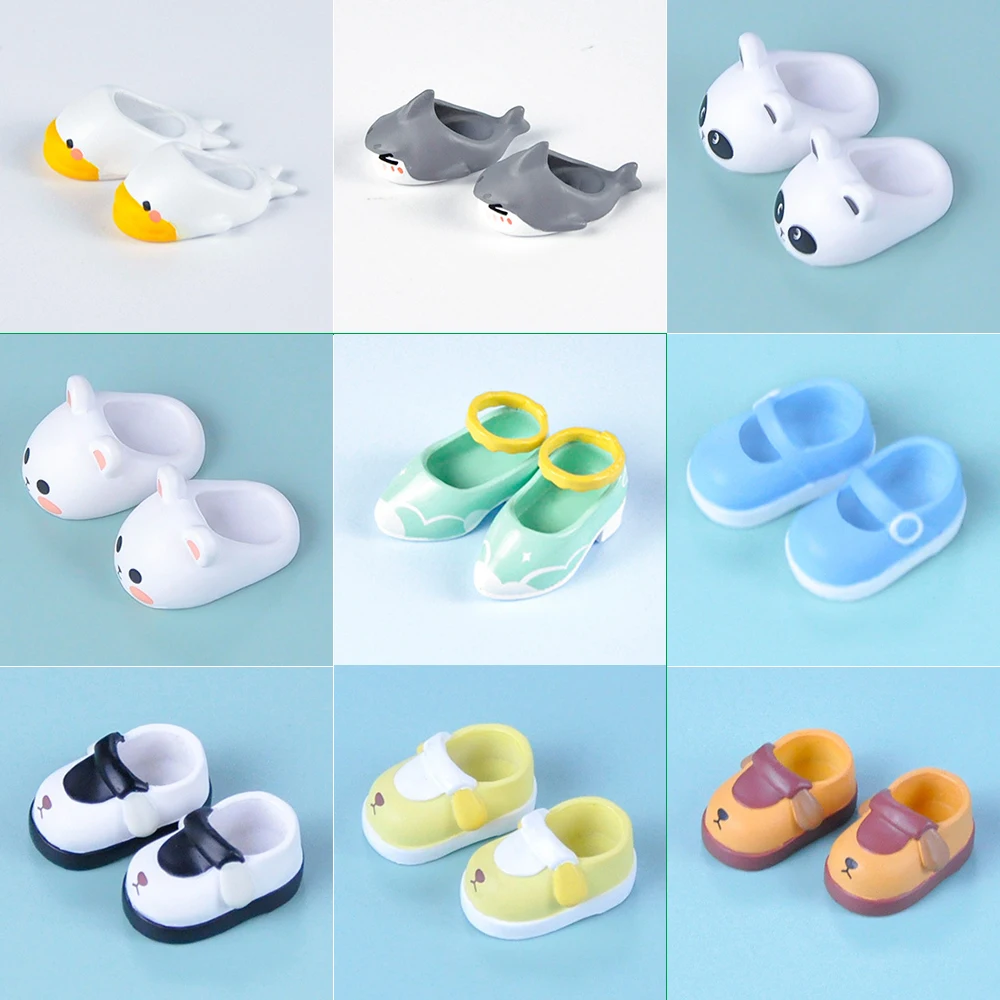 Ob11 Puppen Hausschuhe PVC Schuhe Puppe Cartoon Nette Puppe Stiefel Ob11 Puppe Schuhe Mit Magnet Puppe Zubehör Für Molly, Gsc, Ufdolls