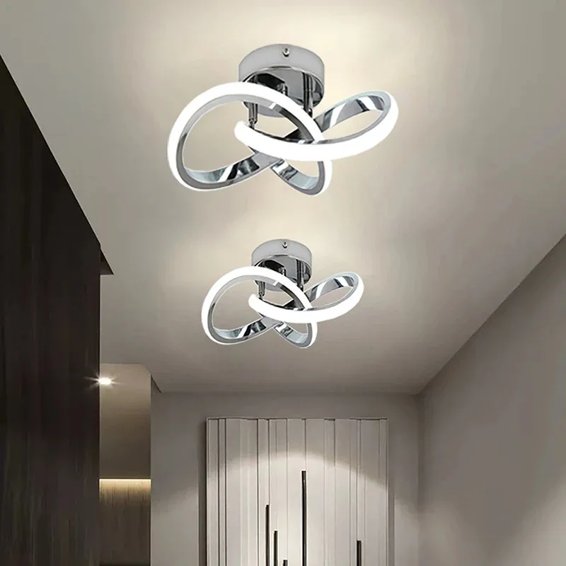Moderne LED Decke Licht LED Schalter Steuerung Für Gang Eingang Schlafzimmer Wohnzimmer Korridor Licht Balkon Lichter Hause Dekoration