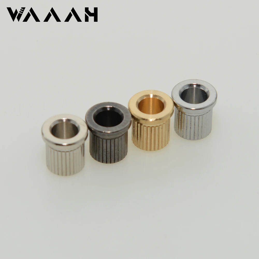 6 Stück Messing durch Body String Ferrules String Buchsen für Tlcaster Gitarre Image