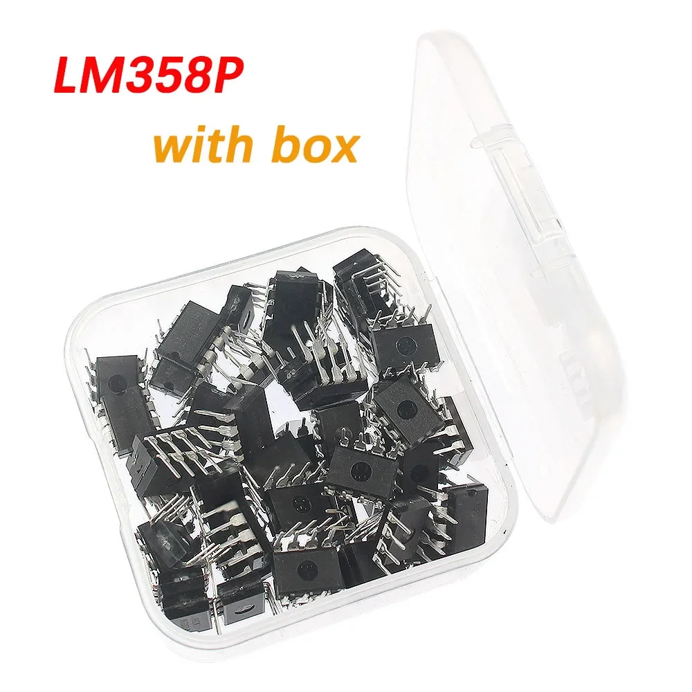 10–50 Stück LM358 LM358P Operationsverstärker DIP8 IC Chip Kit Integrierte Schaltkreise Kits Image