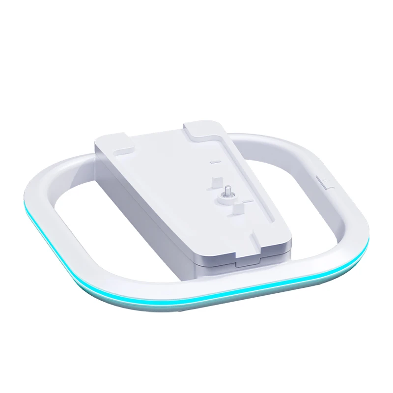 RGB-Vertikalständer für PS5, PS5 Slim, PS5 Pro-Konsole mit Anti-Rutsch-Pad-Disc, digitale Versionen mit 7 LED-Leuchten Image