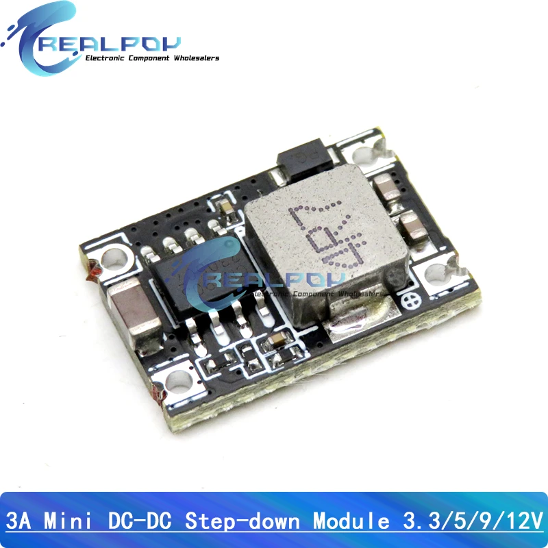 3A Mini DC-DC Buck Step Down Converter Board Modul 5V-30V zu 3,3V 5V 9V 12V DC DC Spannung Regler PCB Board Power Buck Modul Image