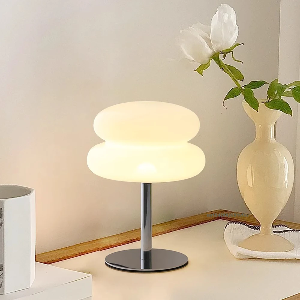 Tischlampe Schlafzimmer Zimmerlampen USB-Stecker LED Pilz Tischlampe Wohnzimmer Esszimmer Umgebungsbeleuchtung (kein Glas)