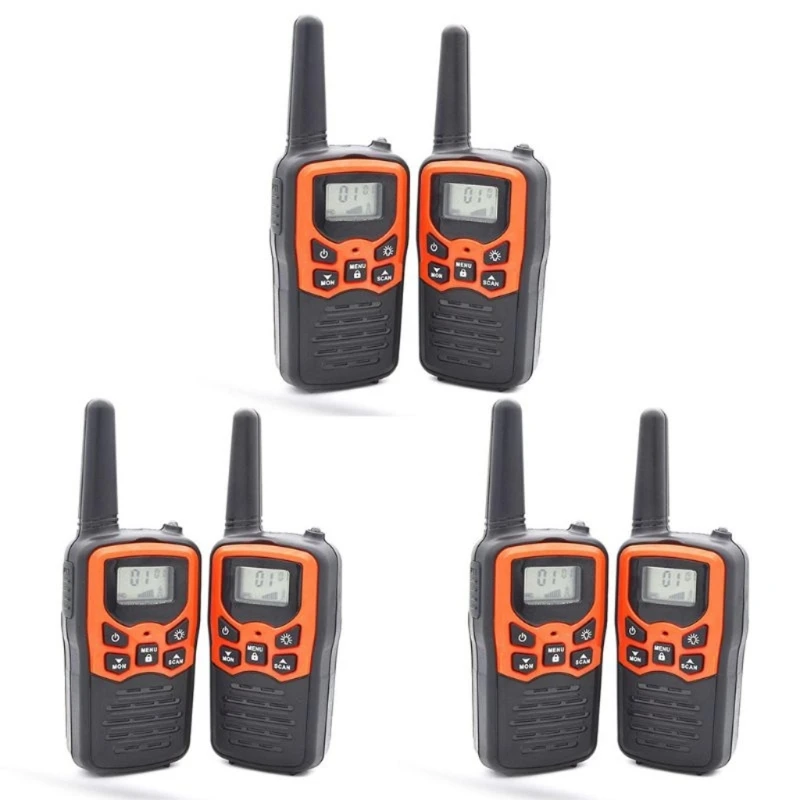 Walkie-Talkies für Erwachsene, lang, 2er-Pack, 2-Wege-Radios, bis zu 5 Meilen sprechen Image
