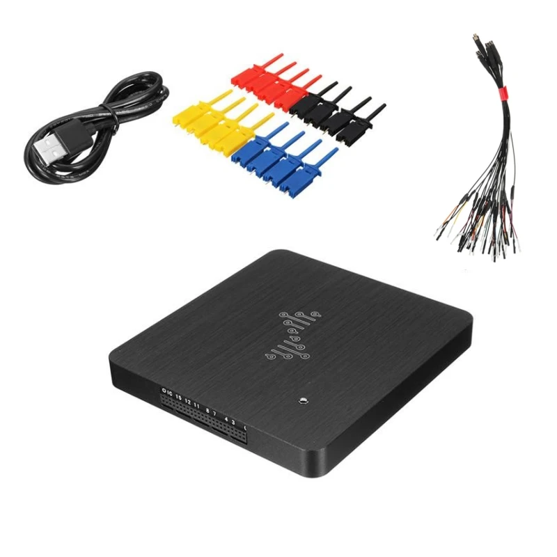 Neuer DSlogic Plus Logikanalysator, 16 Kanäle, 400 MB Abtastung, USB-basierter Debugging-Logikanalysator Image