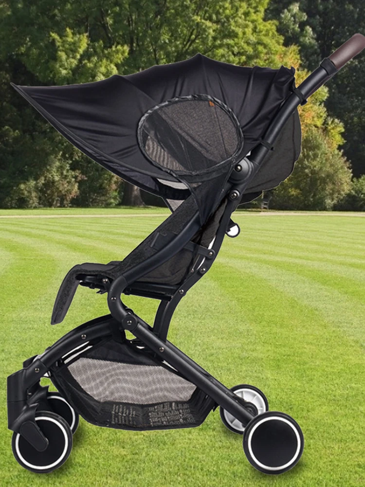 Kinderwagen UV-beständig Markise Universal Abnehmbare Baby Sonnenschutz Winddicht Sun-proof Kinderwagen Zubehör Image