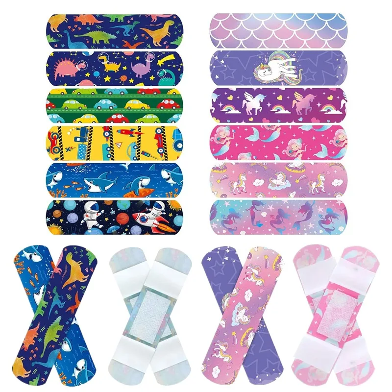 30 teile/satz Cartoon Pflaster für Kinder Nette Wunde Dressing Patch Heften Gips Wasserdichte Klebe Bandagen Curita Infantil Image