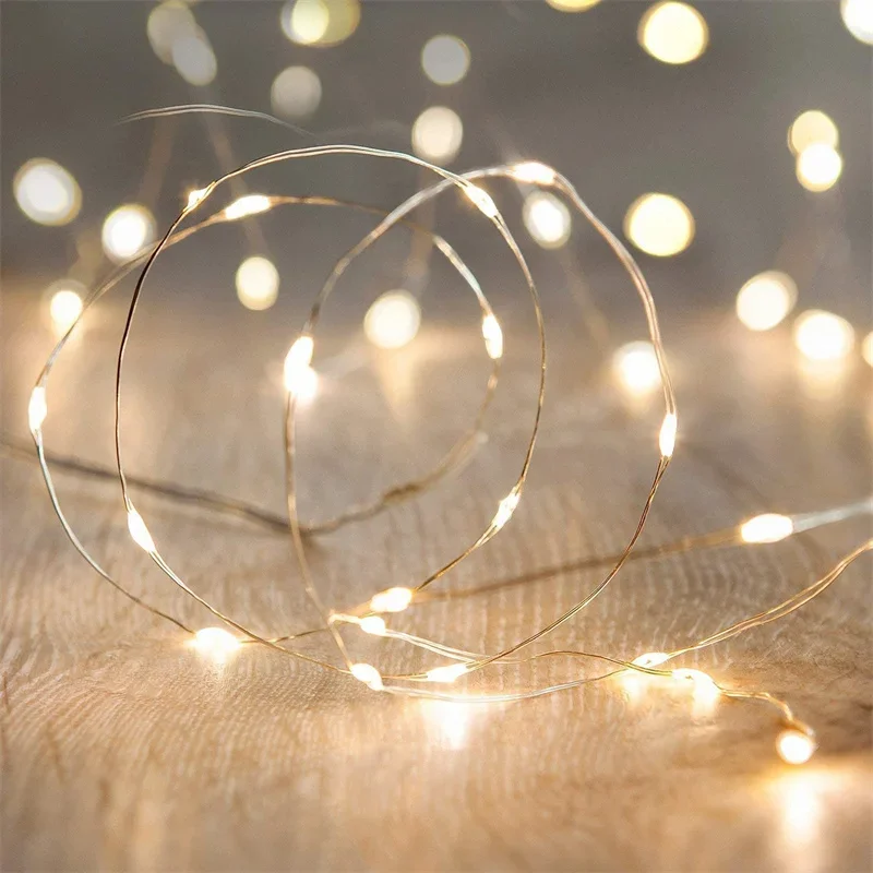 LED Lichterkette Lichter, Glühwürmchen Lichterketten Bastel lichter warmweiß LED Lichterkette Lichterketten Home Festival Dekorationen