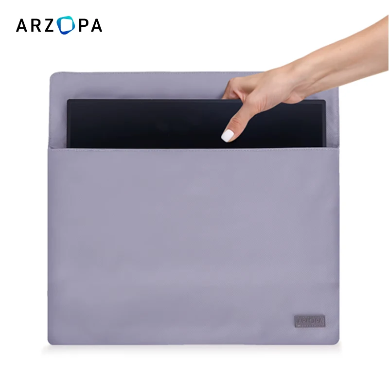ARZOPA 14/15,6/17,3 Zoll Aufbewahrungstasche für tragbaren Monitor/Laptop/Tablet Image