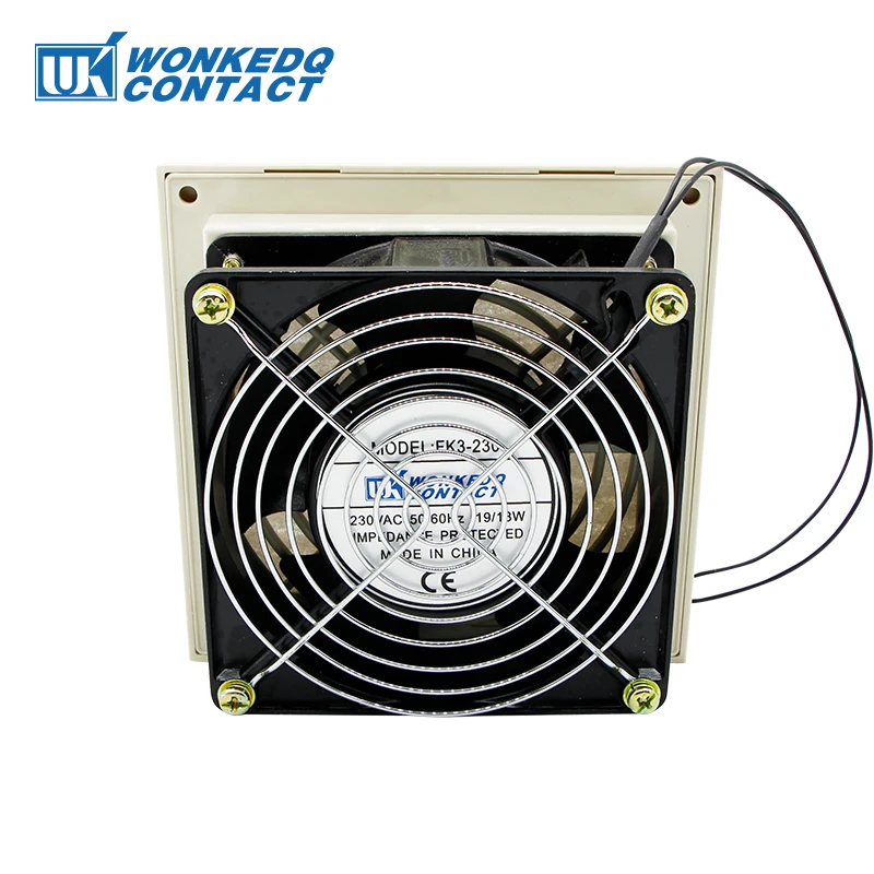 3322-230 Doppelkugellager 120 mm Abluftbelüftungsset für Schaltschrankgebläse 220 V-240 V Industriekühler-Filterlüfter Image