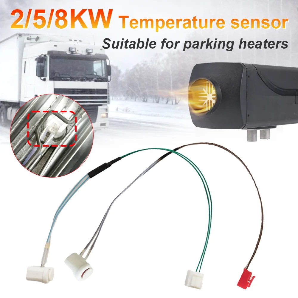 2\KW Sensor Standheizung Zubehör Automotive Temperatur Sensor Luft Heizungen Für Standheizung Stecker Zubehör
