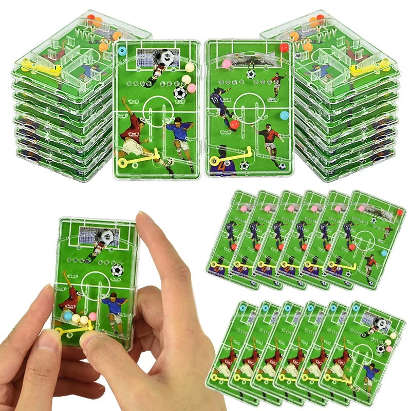 10/20 stücke Fußball Party Gefälligkeiten Labyrinth Spiel Jungen Fußball Thema Geburtstag Party Dekoration Kinder Weihnachten Geschenk Spielzeug Liefert Image