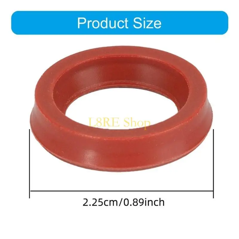 L8re 10 Pack Wassertank Dichtungsringe Silikonstruktur für Kaffeemaschine Wassertanks Image