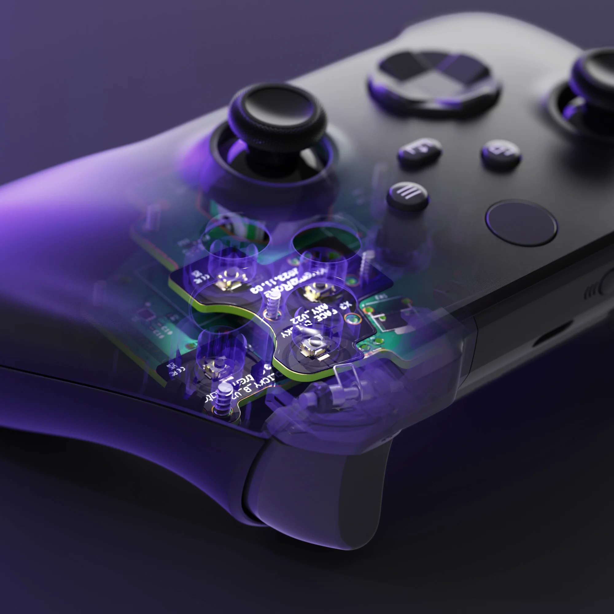 eXtremeRate Clicky Kit V2 für Xbox Core (Xbox Series X | S) / Xbox One S/X Controller, ABXY Keys Mouse Action Buttons Clicky Kit Image