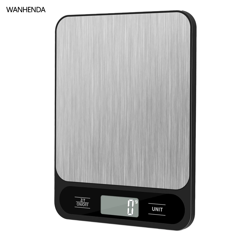 10 kg Digitale Küchenwaage Backen Gramm Gewichtswaage LCD Digitalanzeige Elektronische Tischwaage Persönliche gesunde Ernährung Lebensmittelwaage Image