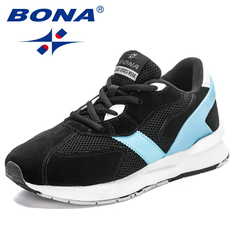 BONA 2023 Neue Designer Laufschuhe Frauen Atmungsaktives Mesh Outdoor Licht Gewicht Sport Schuhe Beiläufige Wanderschuhe Damen