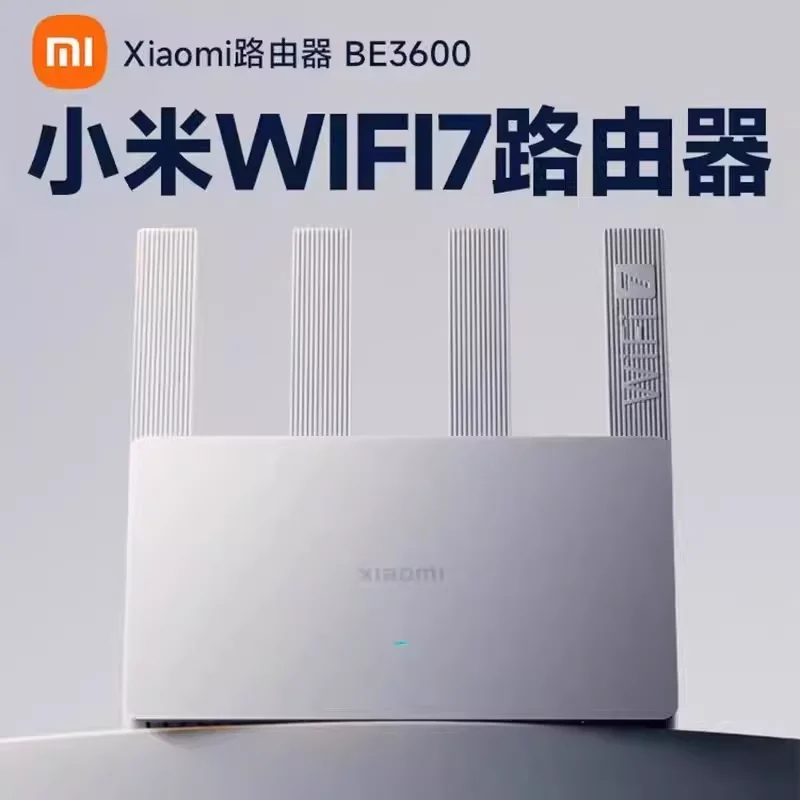 Xiaomi Mi Router BE3600 2,5G Wifi 7 Wireless Router 2,4 GHz 5 GHz Dual Band Mesh Funktioniert mit Xiaomi mijia mihome App Netzwerkkabel Image