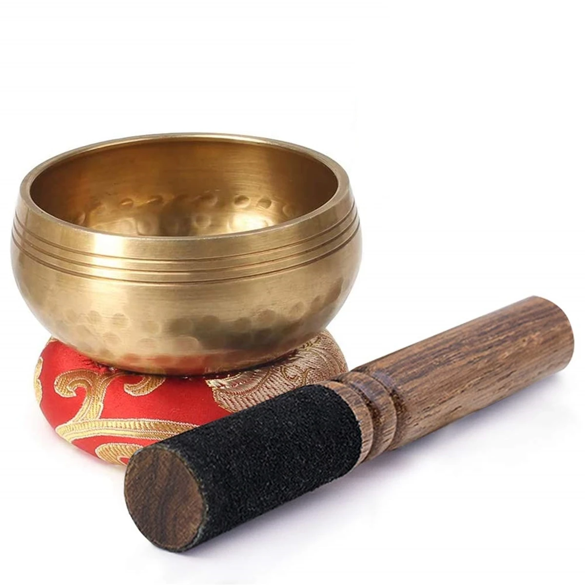 Tibetan Klangschalen-Set Sound Bowl Meditations schale einzigartiges Geschenk hilfreich für Meditation Yoga Stress abbau Image