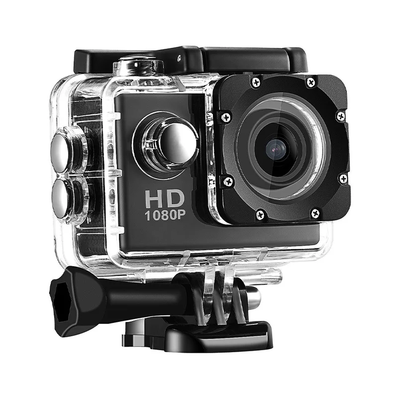Full HD 1080P wasserdichte Kamera 2,0 Zoll Camcorder Sport DV Go Car Cam Pro Mini Sport DV Camcorder mit Cam-Zubehör Image