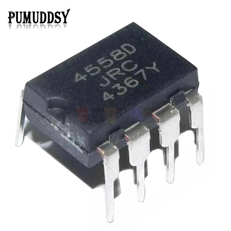 10PCS Neue JRC4558 DIP 4558 4558D JRC4558D DIP-8 Integrieren IC ip Image