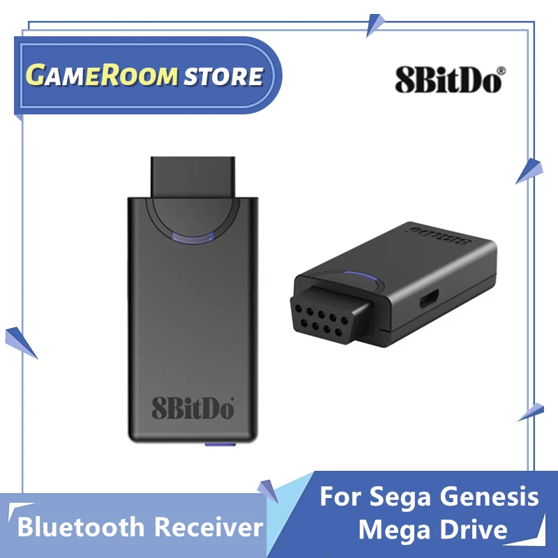 8BitDo Drahtloser Bluetooth-Empfänger für Mega Drive Bluetooth Sega Genesis und Original Sega Genesis Image