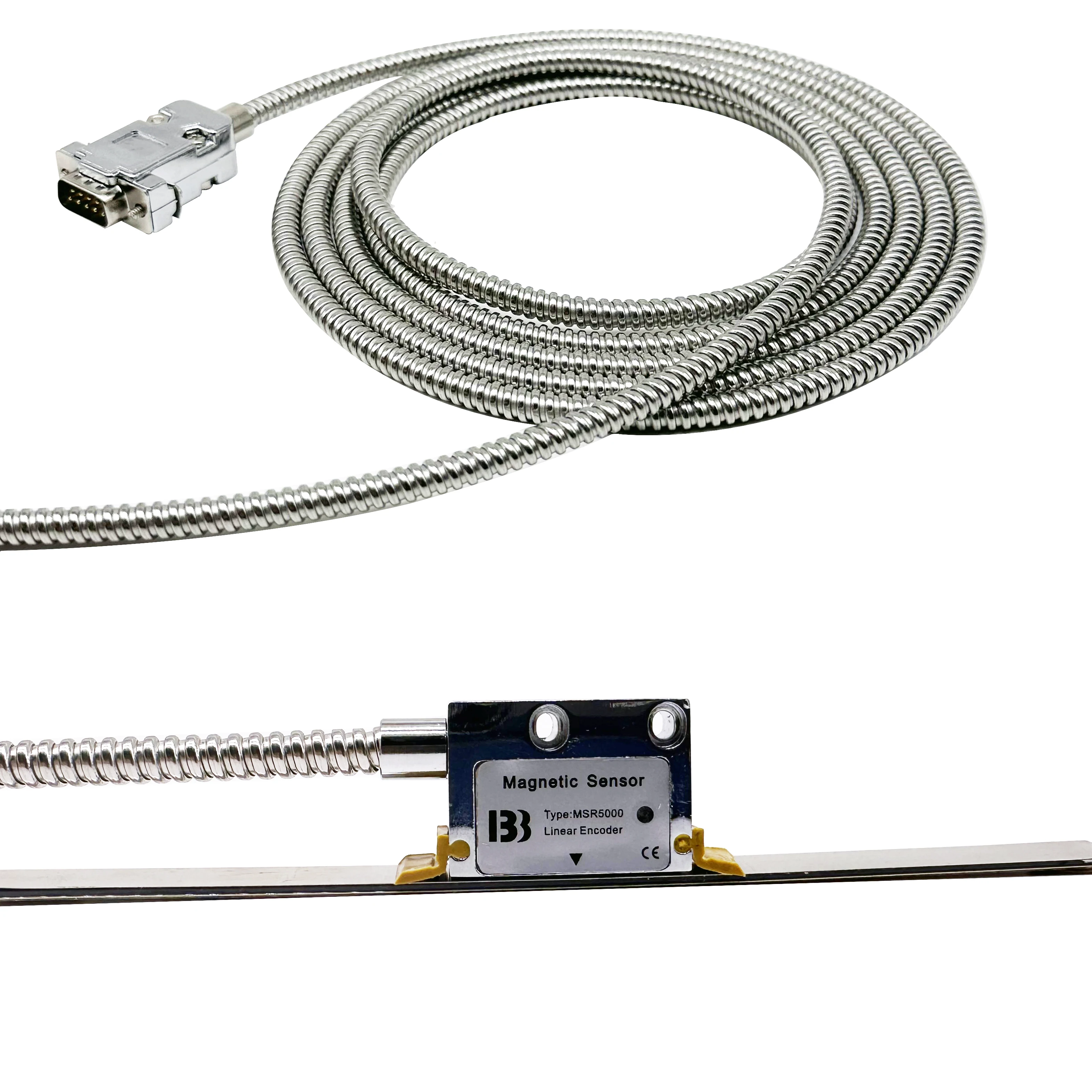 Hochpräziser Fräsdrehmaschinenschleifer DRO Magnetwaage 5V 0,005mm Magnetischer Lineargeber für SINO HYMSEANN Alle digitalen Anzeige Image