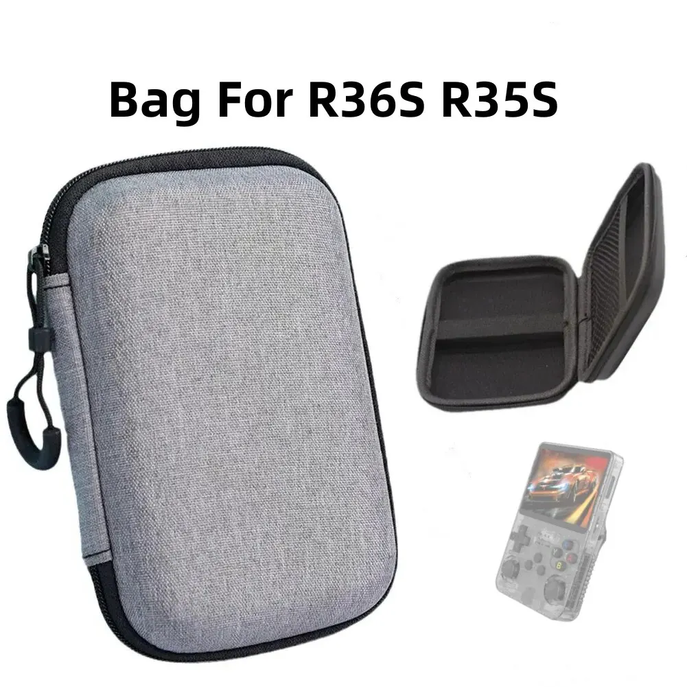 TOP Protect Game Aufbewahrungstasche für Miyoo Mini Plus R36S R35S Tragbare Aufbewahrungskonsolentasche Tragetasche für Anbernic RG35XX Plus Image