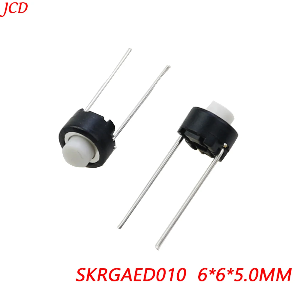 10/20/50/100PCS SKRGAED010 ALPS Takt Schalter 6*6*5 weiß Schwarz Touch Schalter 6*6*5mm DIP Tactile Push Button Micro Schalter Image