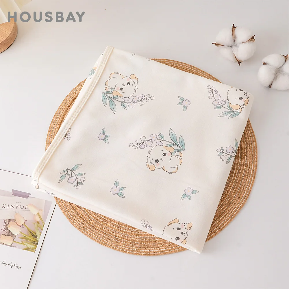Neugeborenen Baby Decke 90*90Cm Kinderwagen Abdeckung Weiche 100% Baumwolle Sommer Dünne Kinder Quilt Neugeborenen Windeln Baby Bad handtuch Krippe Blätter Image