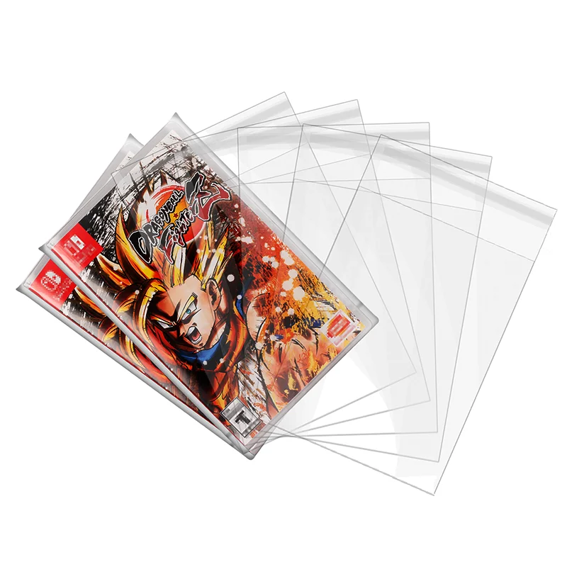 100 teile/los Für Nintendo Schalter Spiel Fall Wiederverschließbare Schutzhülle OPP Kunststoff Taschen für NS Patrone Image