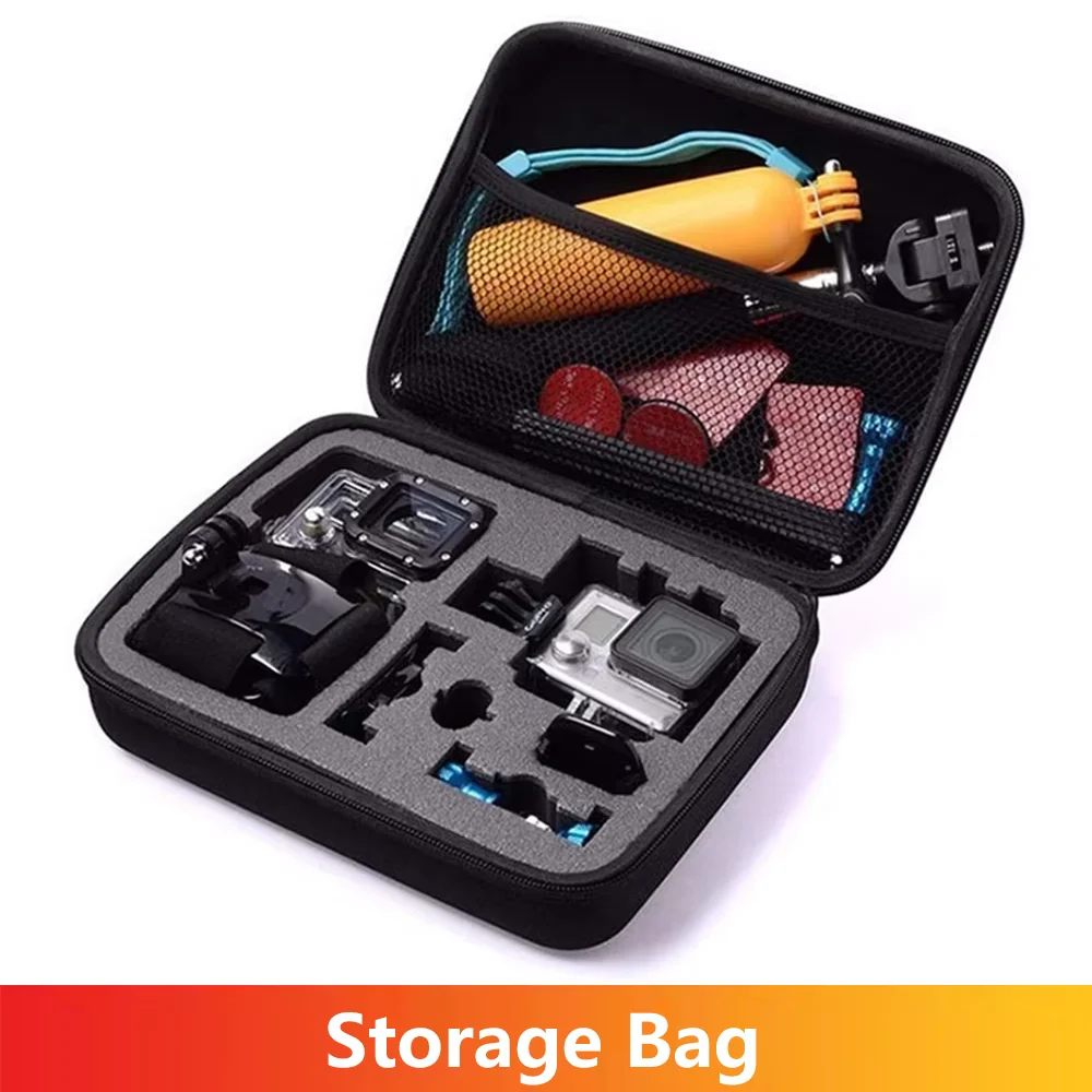 Lagerung Tasche Reise Tragen Fall Tragbare Box Für GoPro Hero 13 12 11 10 9 Insta360 SJCAM AKASO DJI Osmo Action Kamera Zubehör Image