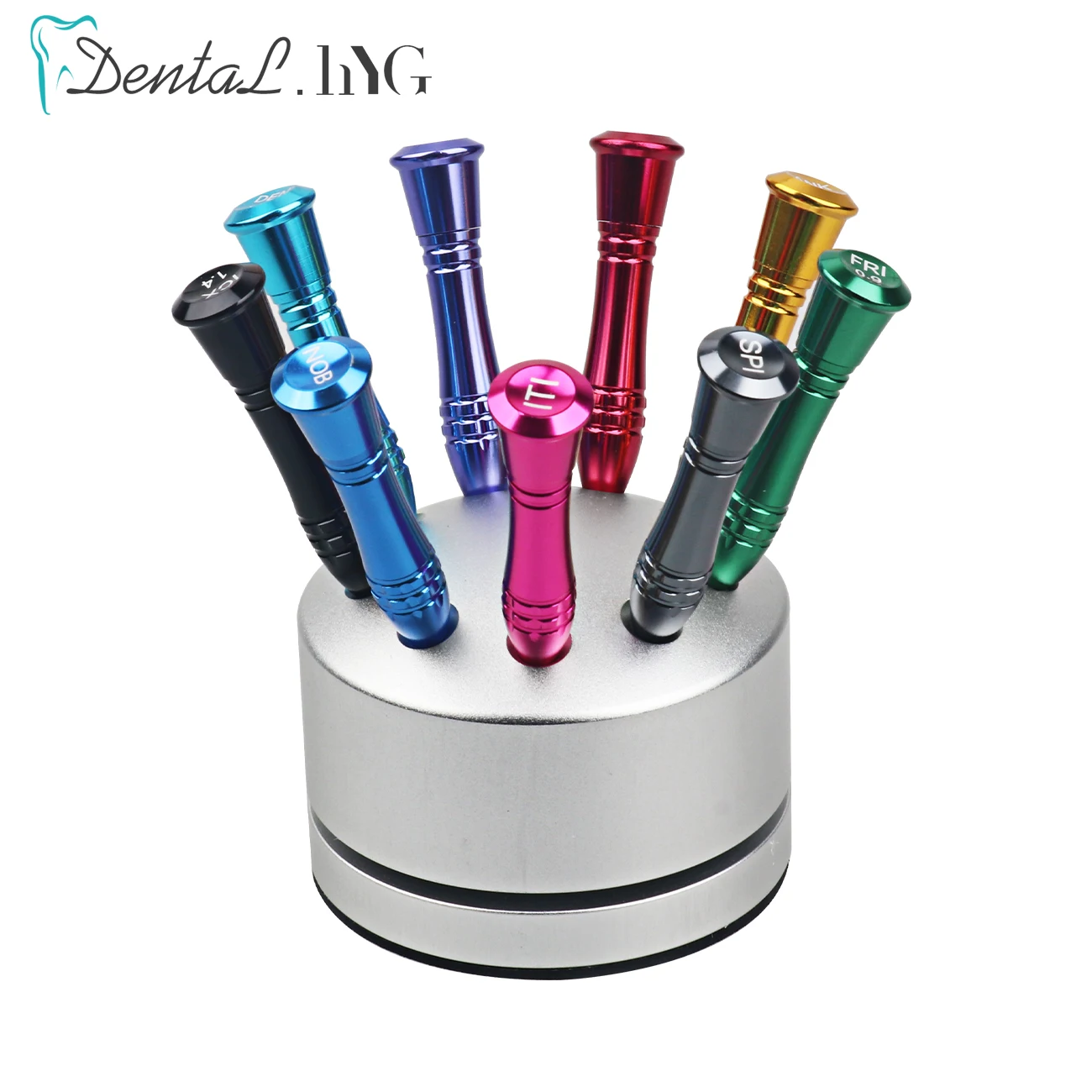 9 teil/satz Dental Labor Edelstahl Implantat Schraube Fahrer Zahnmedizin Tool Kit Micro Schraubendreher Zahnarzt Instrument Ausrüstung Image