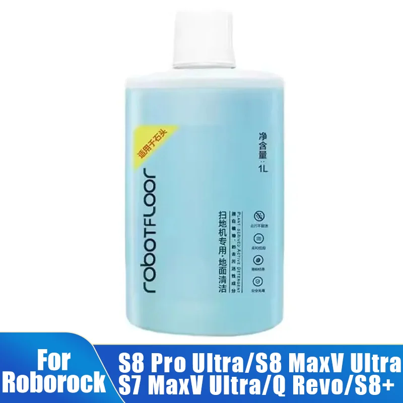 1L für Roborock S8 Pro Ultra/S8 MaxV Ultra/Q Revo/S7 Max Ultra/S7MaxV Plus Staubsauger Bodenreinigungslösung Reinigungsflüssigkeit Image