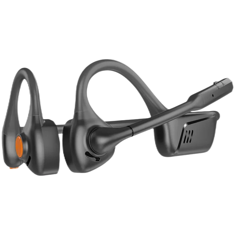 Open Ear Bluetooth 5.1 Headset Aptx HD/LL Mikrofon mit Geräuschunterdrückung, langes 24-Stunden-Wireless-Headset für Mobiltelefon, PC, Laptop