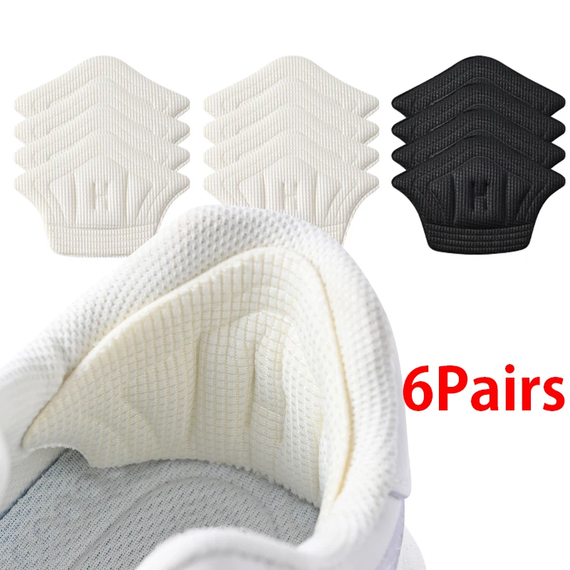 6 paar/12 stücke Einlegesohlen Ferse Pads Leichte Für Sport Schuhe Einstellbare Größe Zurück Aufkleber Anti-verschleiß Füße Pad Kissen einlegesohle Ferse