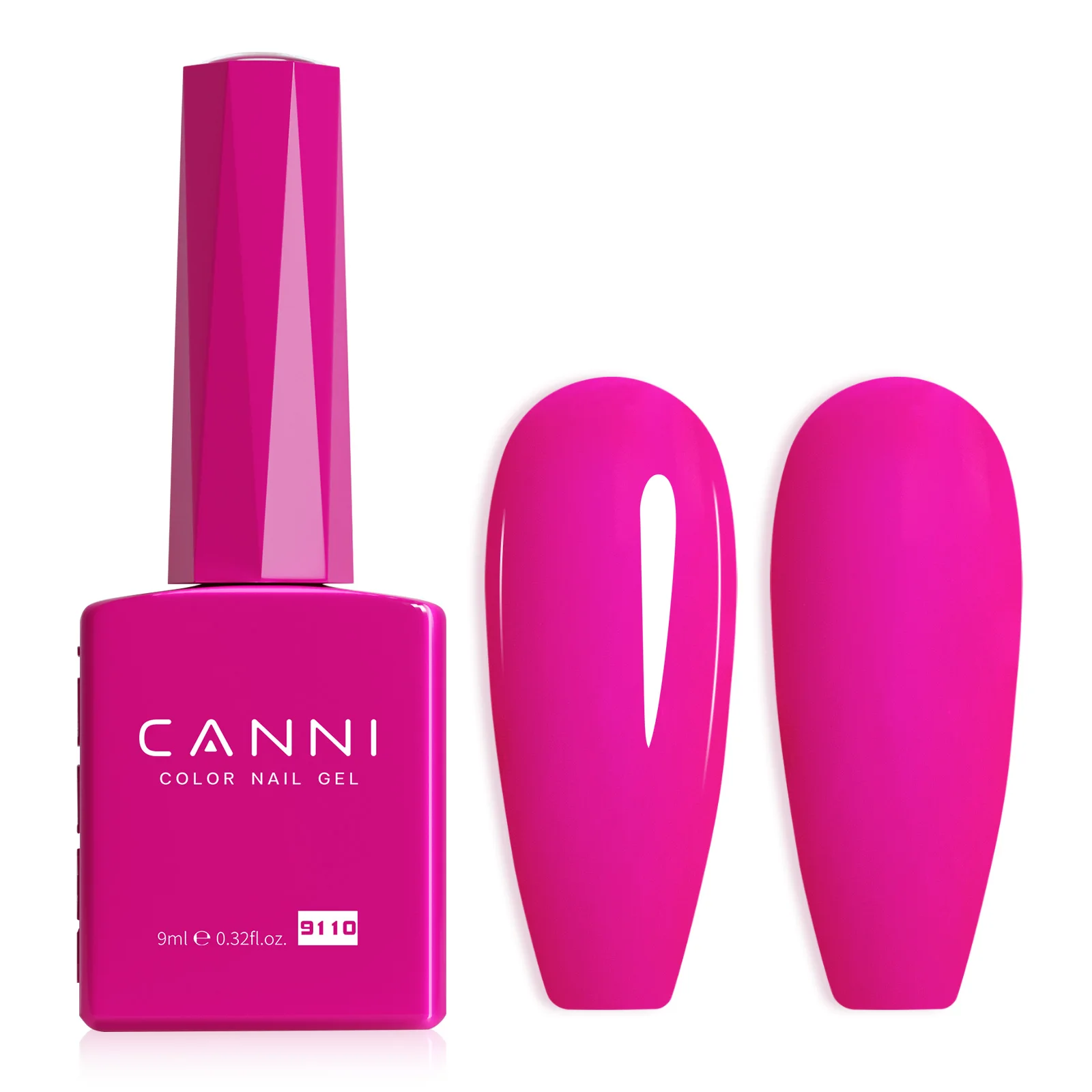 CANNI Gel-Nagellack, TPO-frei, fantastische Haftung, Konsistenz, besonders wunderschöne Farbe, Soak Off UV-LED, semi-permanenter Gel-Lack Image